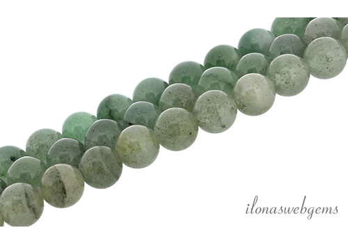 Aventurine beads round approx. 8mm