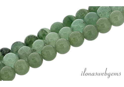 Aventurine beads round approx. 6mm