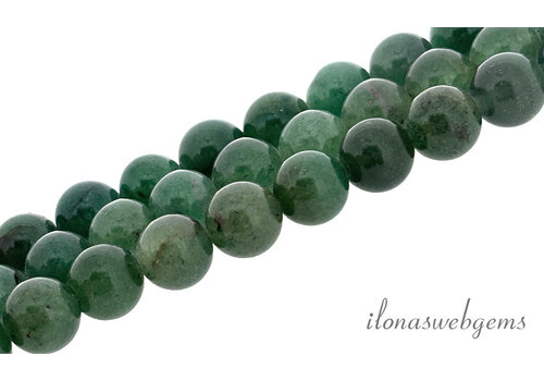 Aventurine beads round approx. 8mm