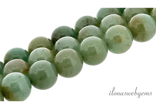 Aventurine beads round approx. 12mm