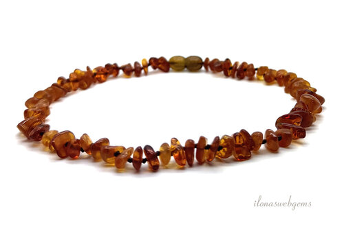Amber beads / Baby necklace approx. 32cm