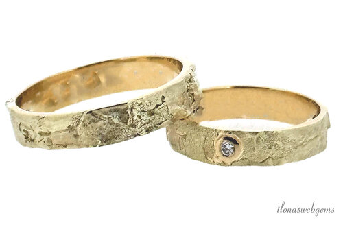 Ehering aus 14 kt Gelbgold