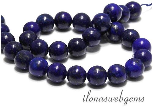 Lapis Lazuli kralen blauw rond ca. 4mm