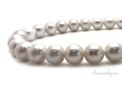 Zoetwaterparels wit ca. 14 tot 15mm