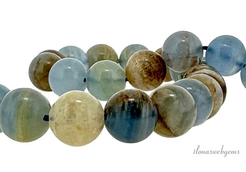 Calciet kralen rond ca. 10mm