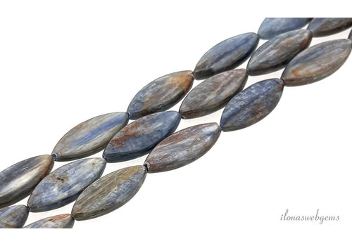 Kyanite beads Marquise approx. 34x12mm