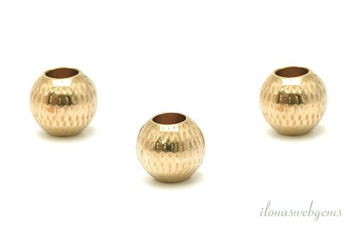 14/20 Gold filled kraal ca. 4mm