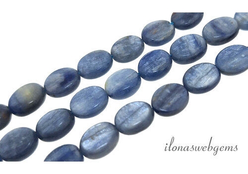 Kyanite beads oval approx. 10x8mm