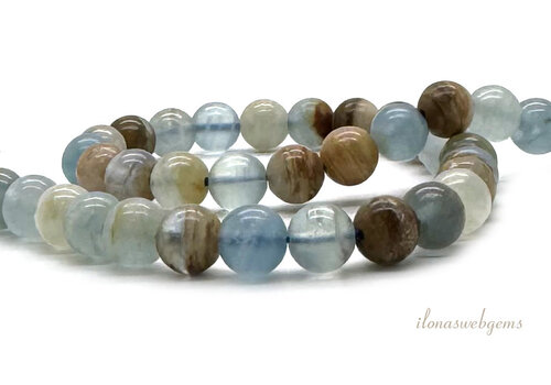 Calcite beads round approx. 4mm