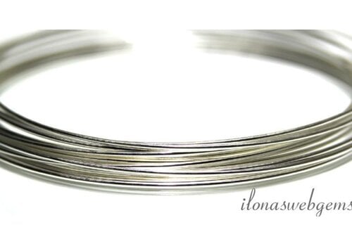 1 cm Sterlingsilberdraht, normalerweise 0,3 bis 1,0 mm