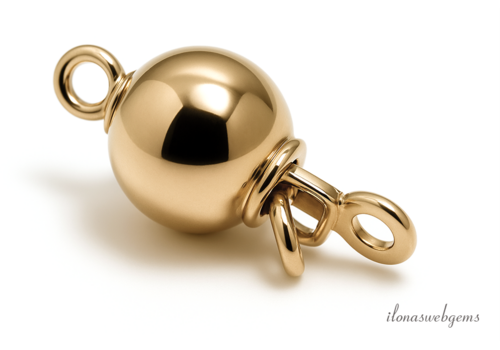 14 karaat gouden bakslotje ca. 6mm
