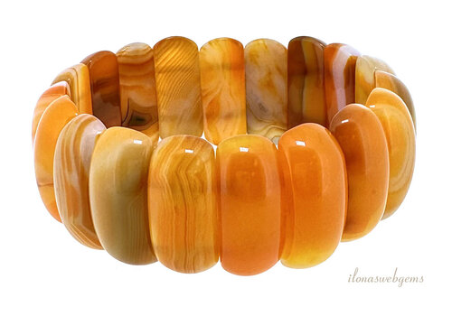 Agaat armband ca. 25x11x8mm