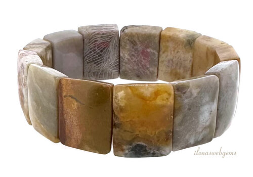 Agate bracelet approx. 19x16x7mm