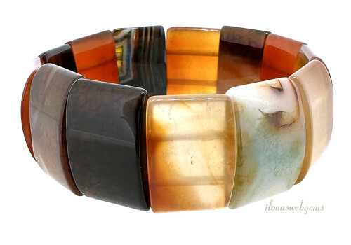 Agate bracelet approx. 24x16x7mm