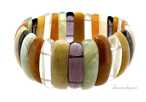 Agate bracelet approx. 26x7x7mm