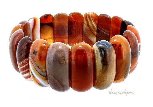 Agate bracelet approx. 25x11x8mm