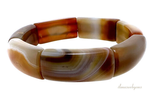 Agate bracelet approx. 27x19x9mm
