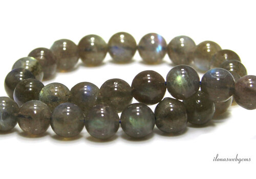 Labradorite beads around A quality about 6mm