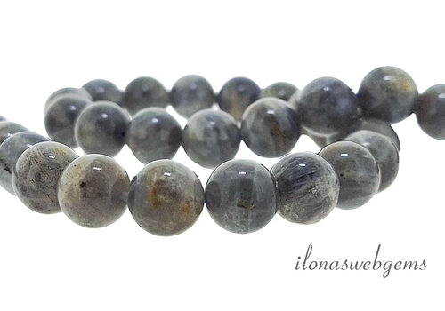 Labradorite beads round A quality approx. 10mm