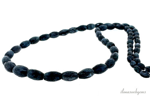 Kyanit-Choker, türkisblaue Facettenfassungen, Qualität