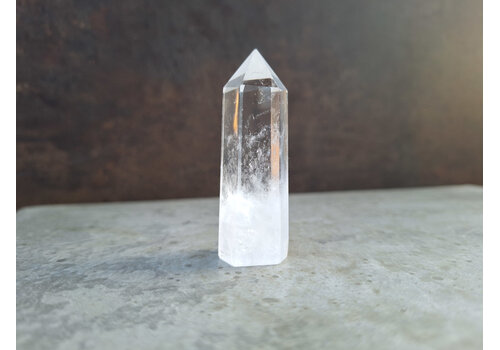 Bergkristall-Obelisk, ca. 58 x 18 mm