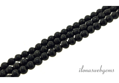Shungite round approx. 4mm