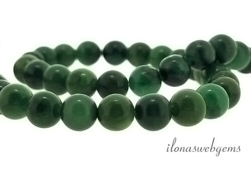 Verdite beads round approx. 6mm