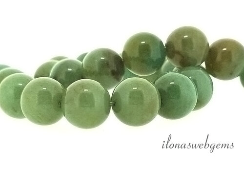 Aventurine beads round approx. 14mm