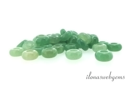 1 stuk Aventurijn donut ca. 10x5mm