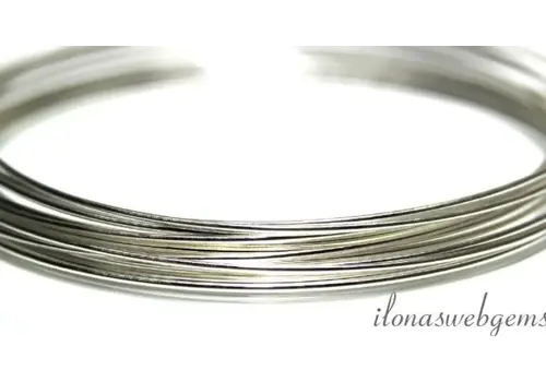 23cm - Silverfilled draad ca. 1mm / 18 gauge half hard