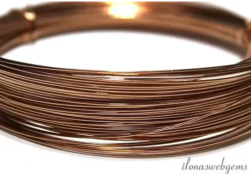 19cm - Rosé 14/20 Gold filled draad norm. 0.6mm / 22GA