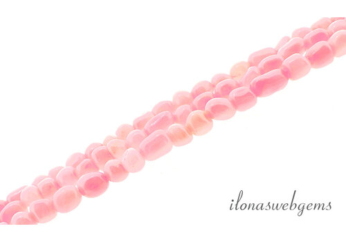 Coral beads pink approx. 4mm