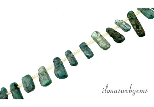 Kyaniet kralen pegels ca. 10-18mm