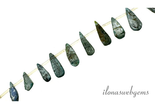 Kyaniet pegels ca. 32x9x4mm