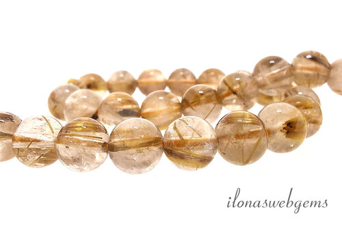 Rutiel kralen ca. 6mm