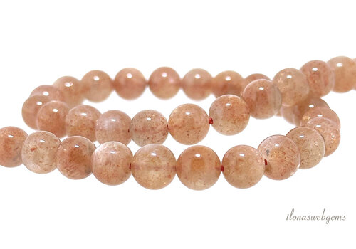 Sunstone beads approx. 4mm