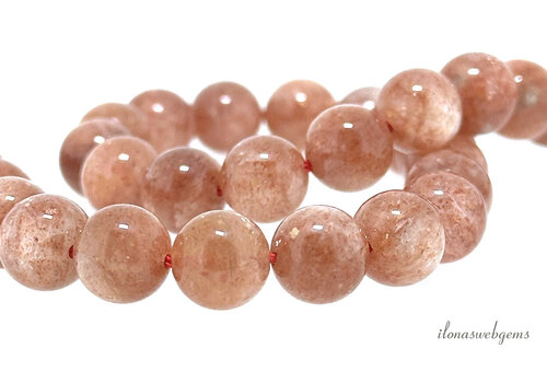 Sunstone beads approx. 6mm