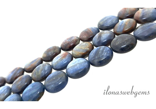 Kyanite bead coin approx. 14mm