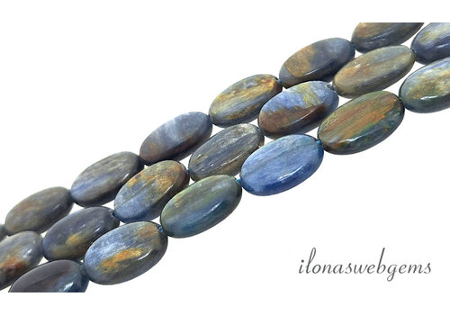 Kyanite beads oval approx. 14x10mm