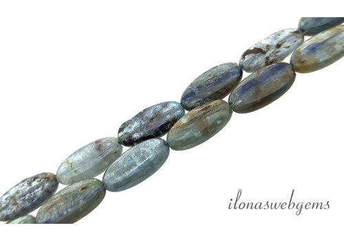Kyanite beads oval approx. 18x10mm