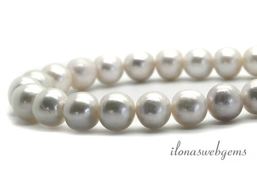 Zoetwaterparels wit ca. 10mm