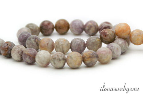 Pflaumenfarbener Turmalin, ca. 8 mm