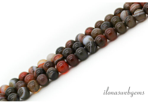Botswana Agate beads approx. 4mm