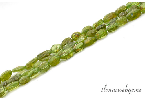 Peridotperlen, ca. 6 x 5 mm