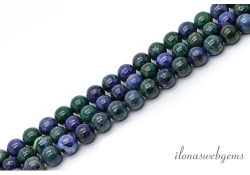 Chrysocolla kralen rond ca. 6mm