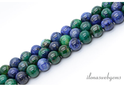 Chrysocolla kralen rond ca. 8mm