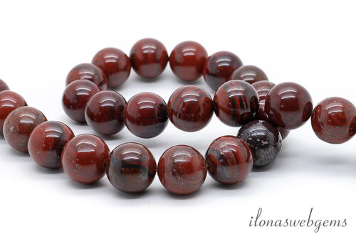 Red Jasper bead mix approx. 12mm