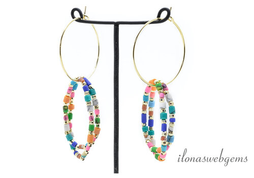 Hello Precious N⁰17 - Howlite Hoops