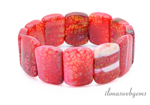 Agaat armband ca. 24x17x6m