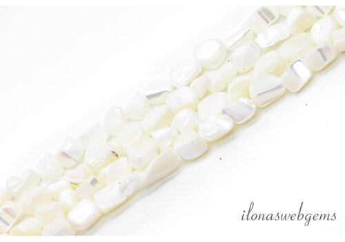 Mother-of-pearl beads approx. 5mm